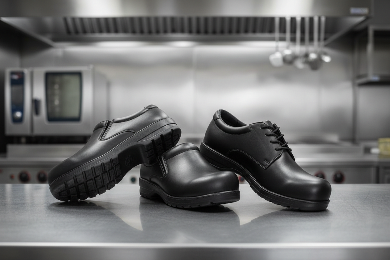 Best Shoes for Chefs & Kitchen Workers — Safety, Comfort & Slip Resistance