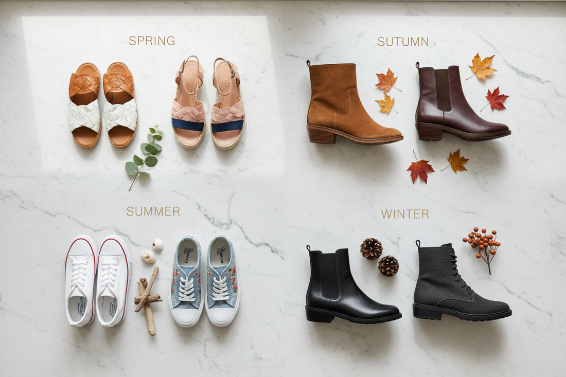 How to Build a Shoe Wardrobe for Every Season