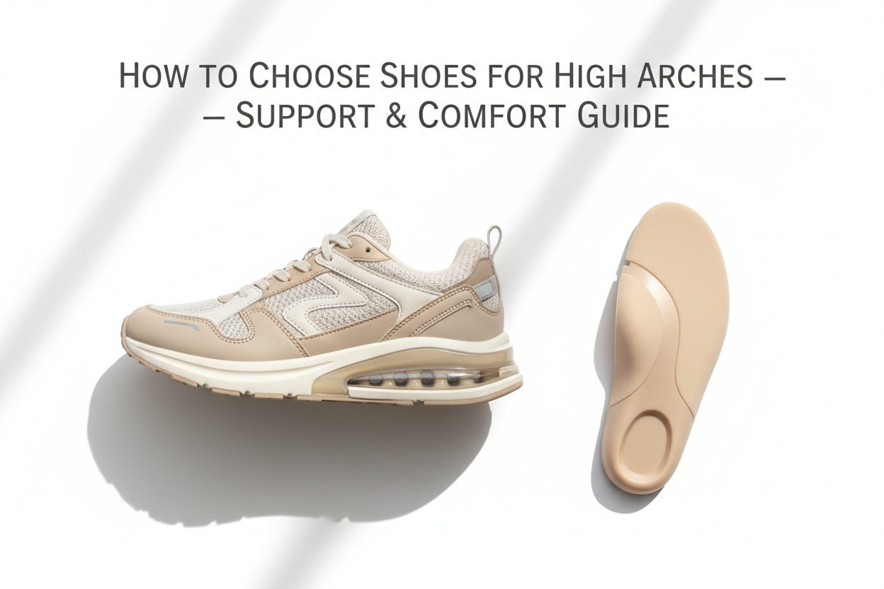How to Choose Shoes for High Arches — Support & Comfort Guide