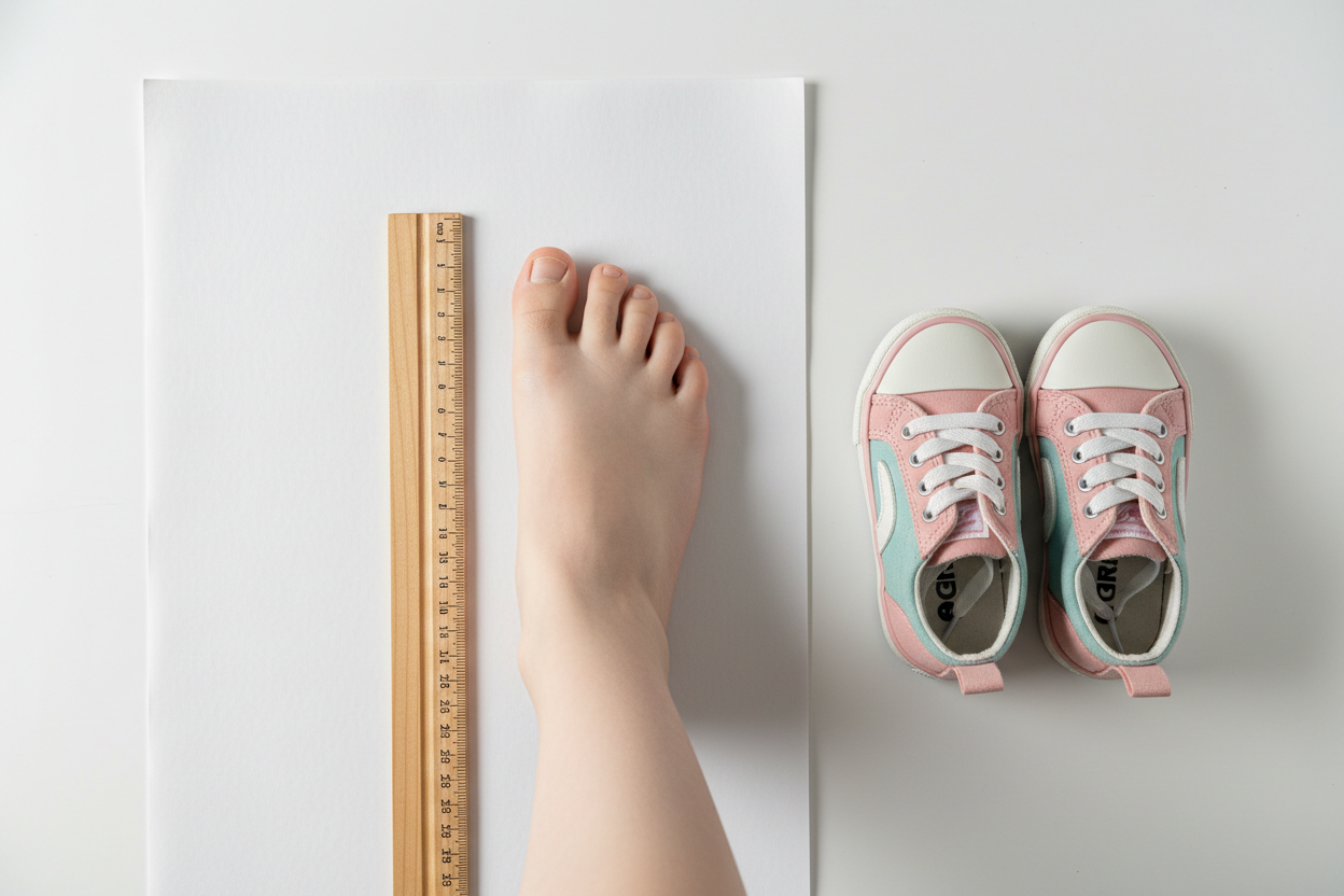 How to Measure Your Child's Feet and Find the Right Shoe Size