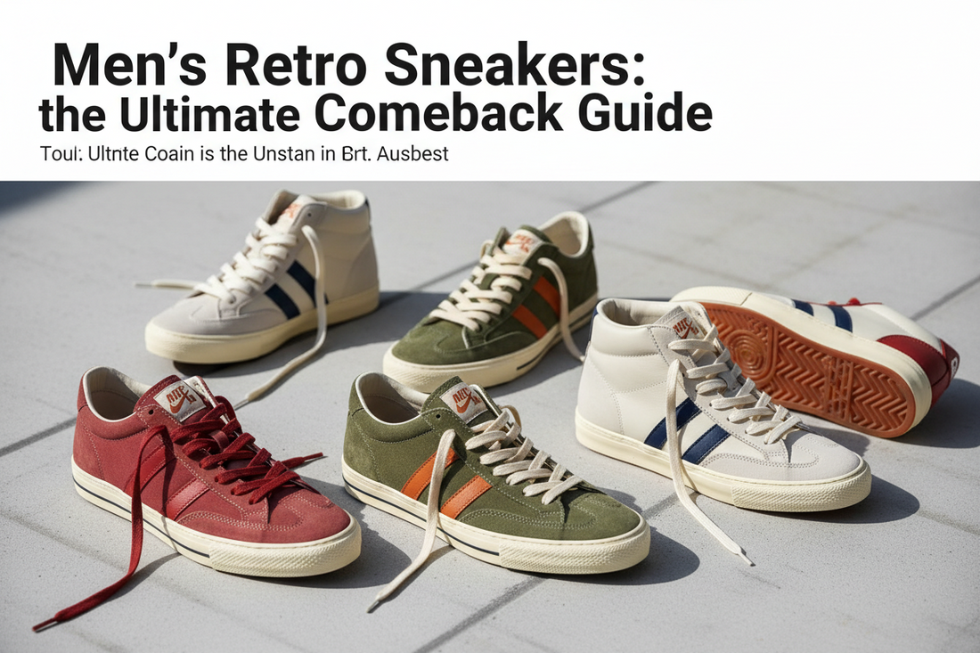 Men's Retro Sneakers: The Ultimate Comeback Guide