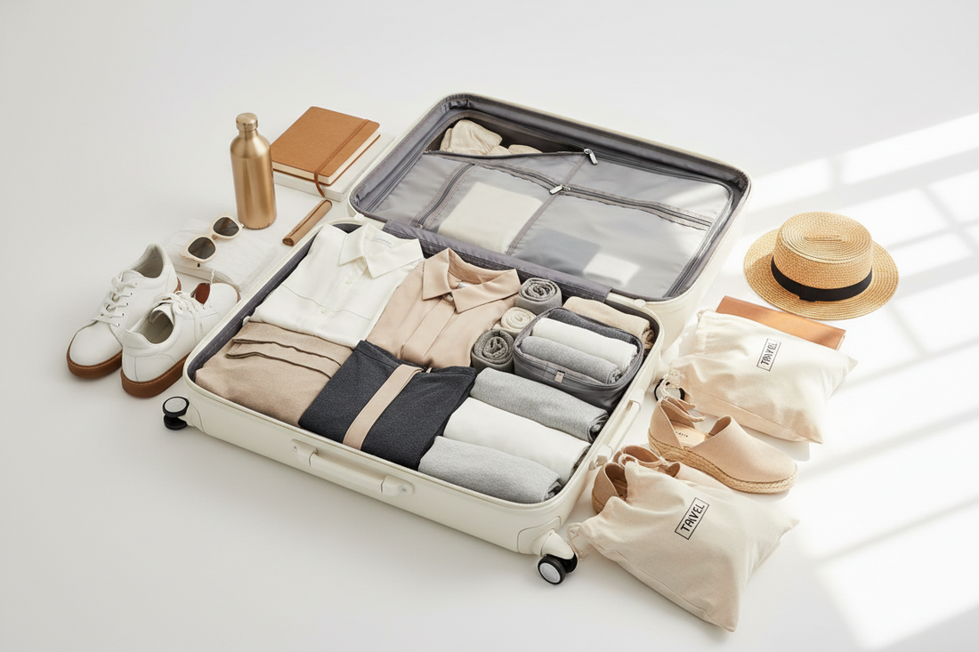 Travel Packing Guide: One Week of Outfits in a Carry-On