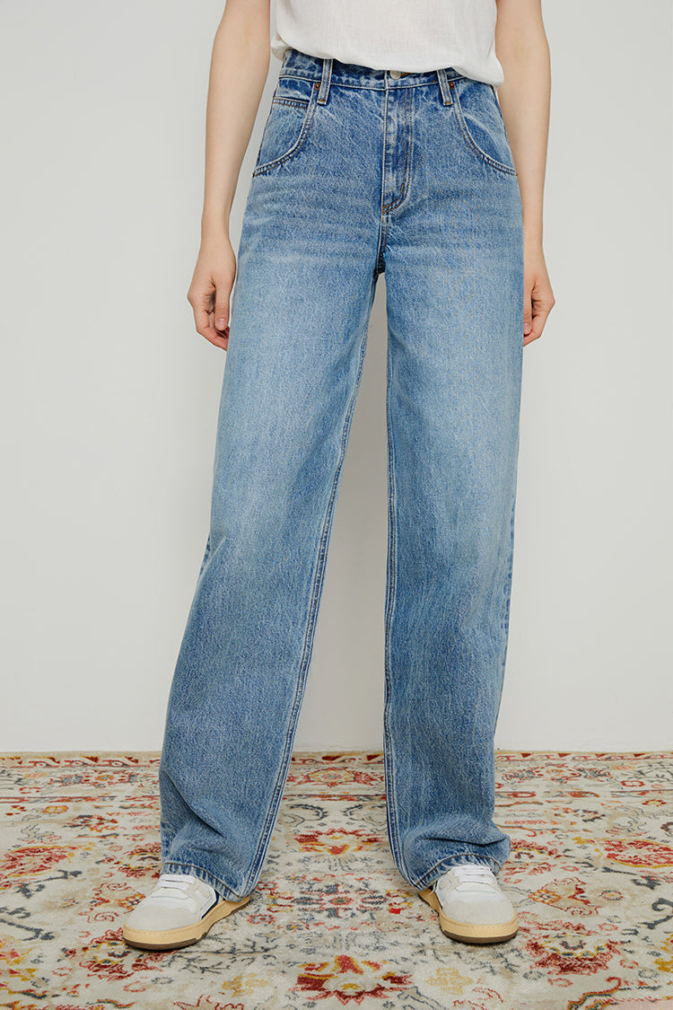 Jean ample style utilitaire HJ128, années 80