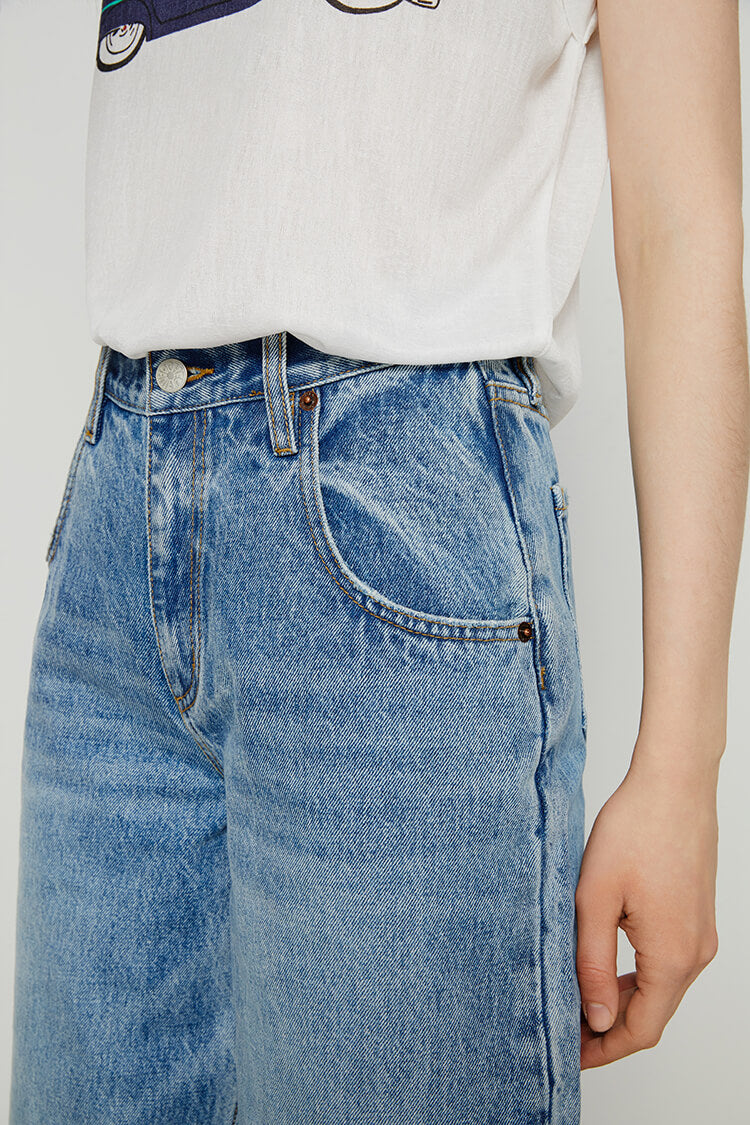 Jean ample style utilitaire HJ128, années 80