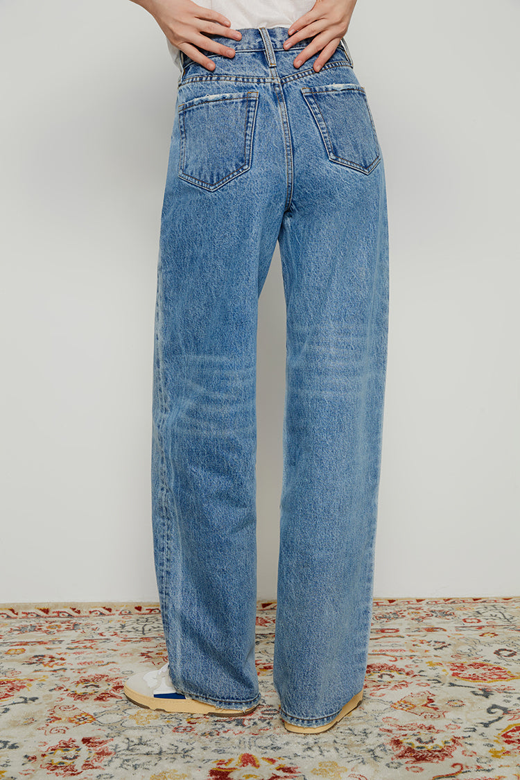 Jean ample style utilitaire HJ128, années 80