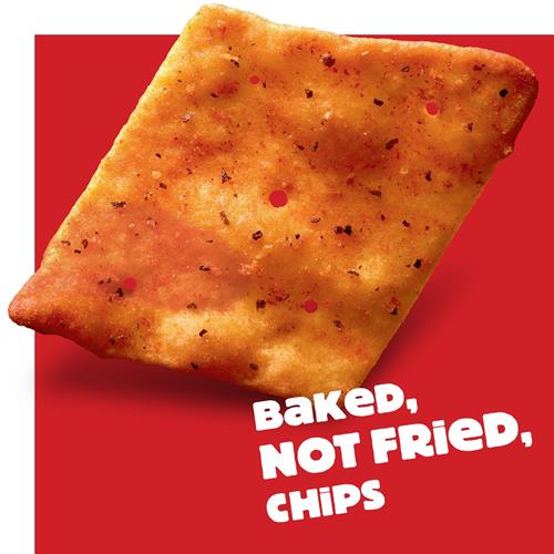Cheez-It Snap'd Snacks cu fromage cu Margherita Pizza, Chips Mince, Snack pour le déjeuner, Croustillants, 212g (1 sachet)