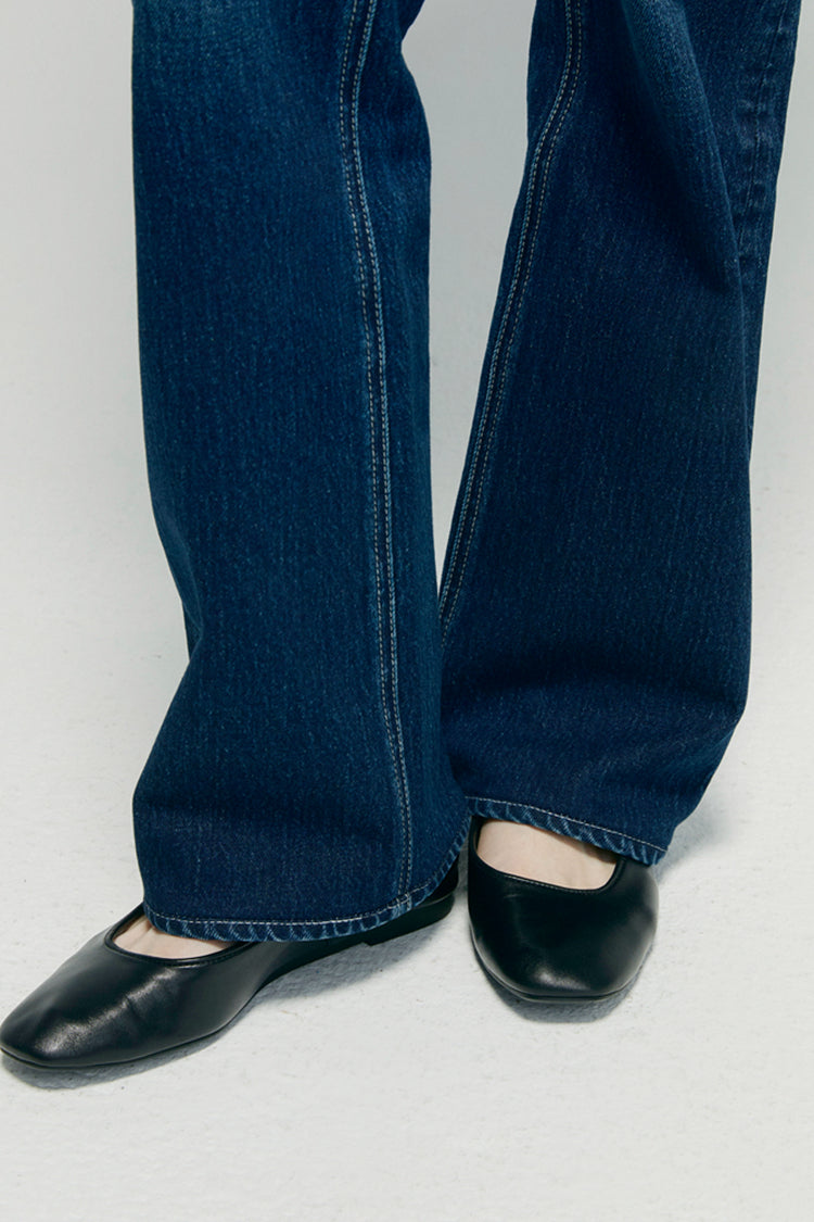 Jean Bootcut Taille Haute Barbara HJ004