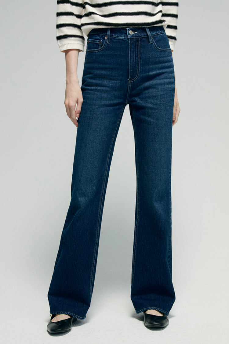 Jean Bootcut Taille Haute Barbara HJ004