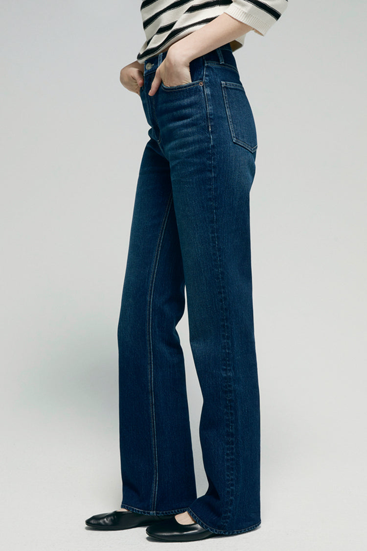 Jean Bootcut Taille Haute Barbara HJ004
