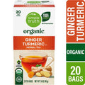 Tisane au gingembre et au curcuma Simple Truth Bio 20 sachets