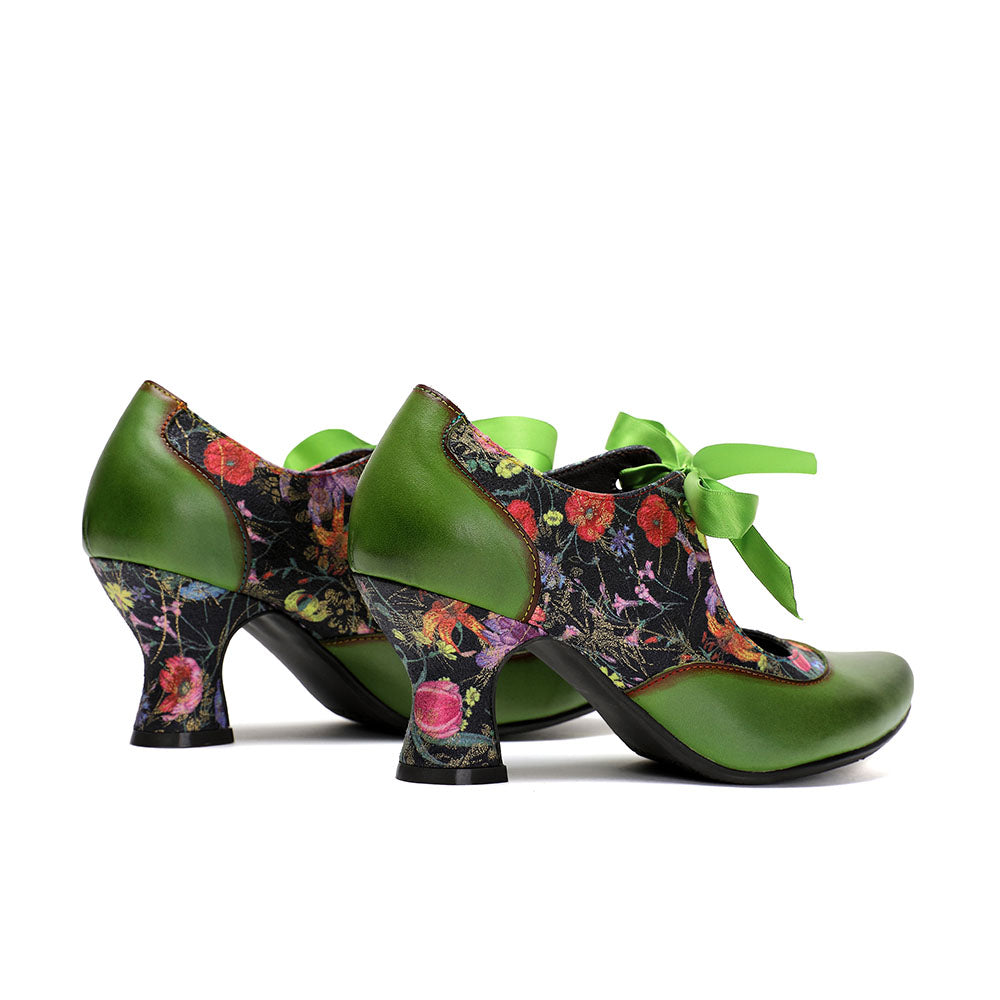 Escarpins Femme Mary Jane Chaussures Faites Main Chaussures Vintage Fête Extérieur Quotidien Talons Élégants Bohème