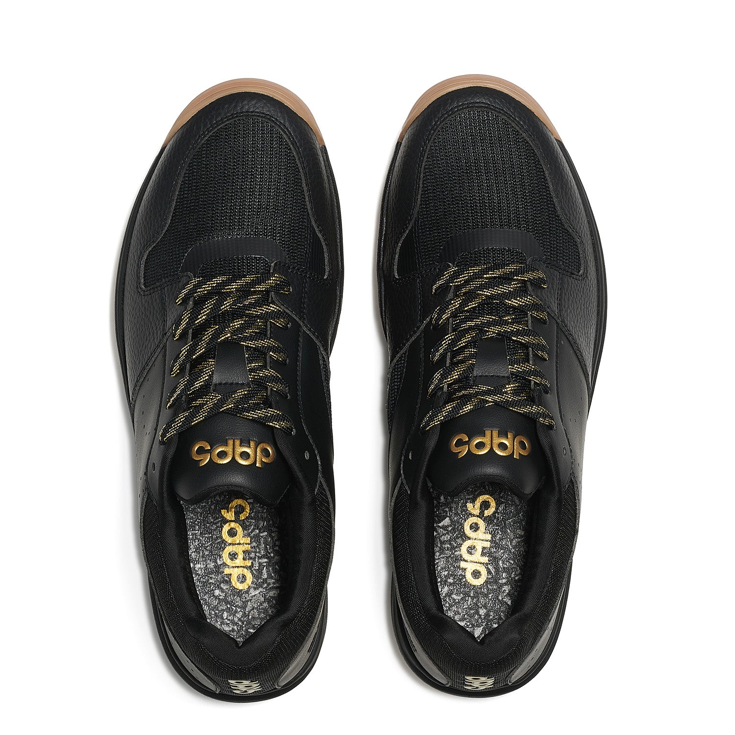 DAPS DESI Low – Noir – Chaussures de pickleball pour hommes