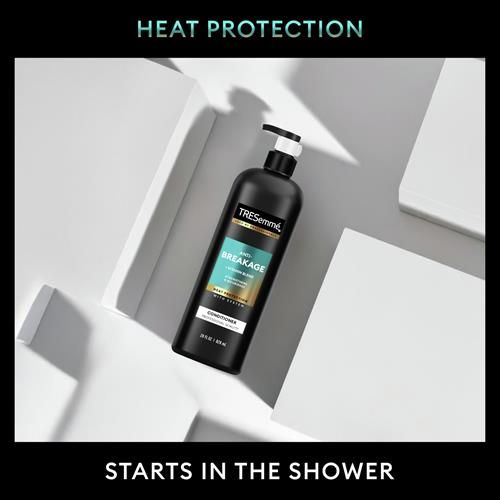 Après-shampooing fortifiant et nourrissant anti-casse Tresemmé pour cheveux abîmés, formulé avec la technologie Pro Style, 828 ml