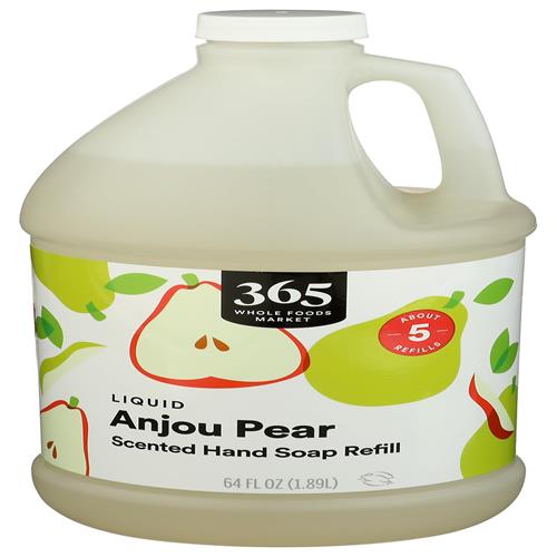 Recharge de savon liquide pour les mains Whole Foods Market, Poire Anjou, 1,89 L