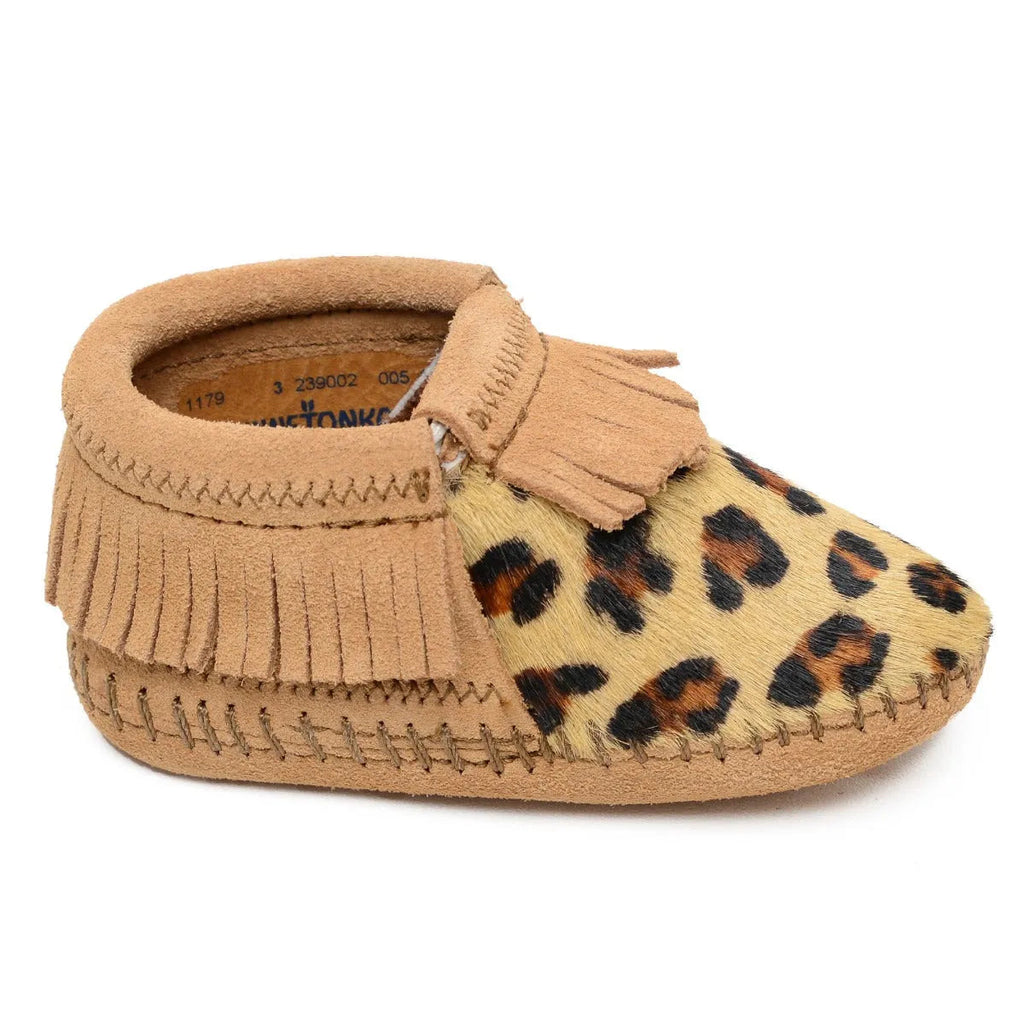 Minnetonka Leopard Riley Bootie - Chaussons pour bébés