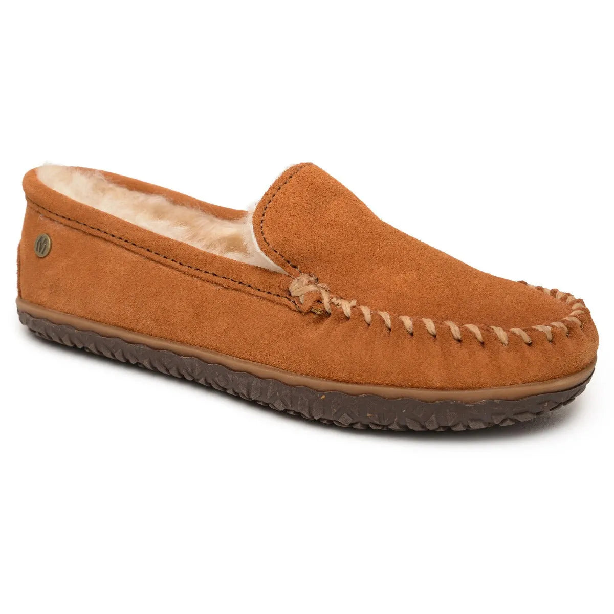 Minnetonka Terese en peau de mouton - Chaussons pour femme