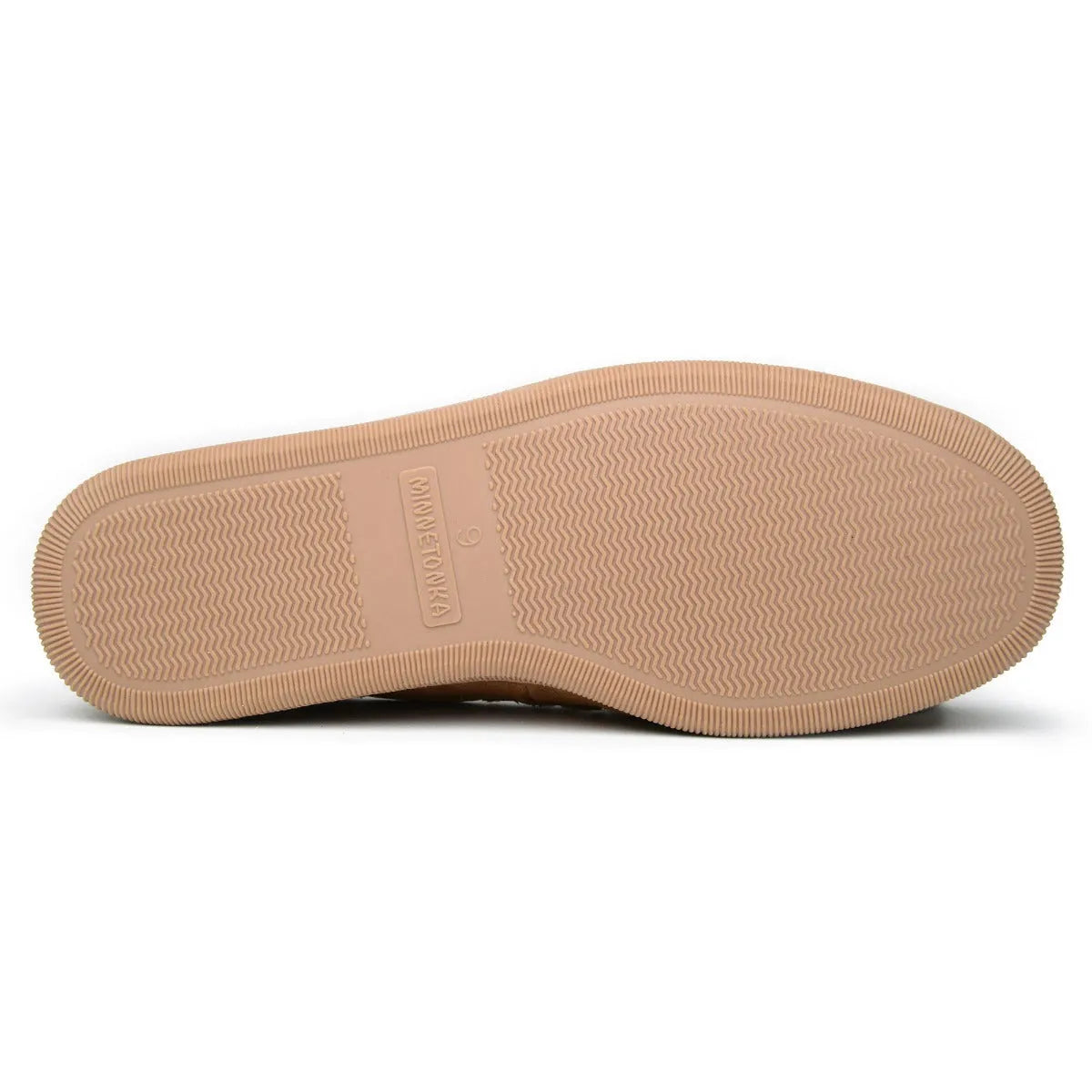 Mocassins en peau de mouton à semelle rigide Minnetonka - Chaussons pour femme