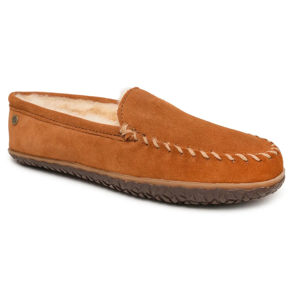 Minnetonka Peau de mouton Tobie - Pantoufles Homme