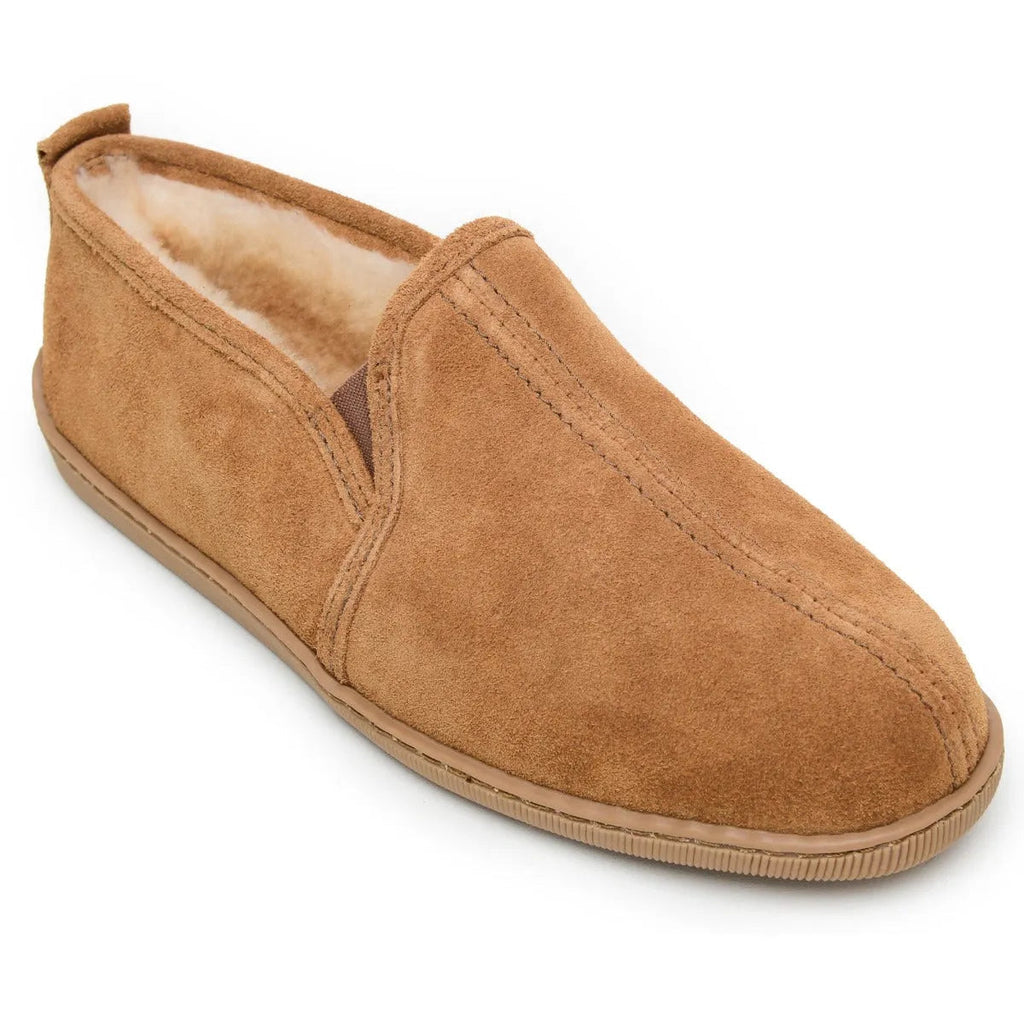 Minnetonka Twin Gore en peau de mouton - Chaussons pour homme