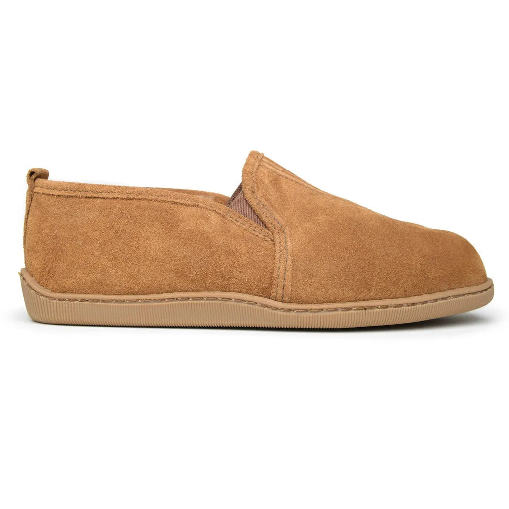 Minnetonka Twin Gore en peau de mouton - Chaussons pour homme
