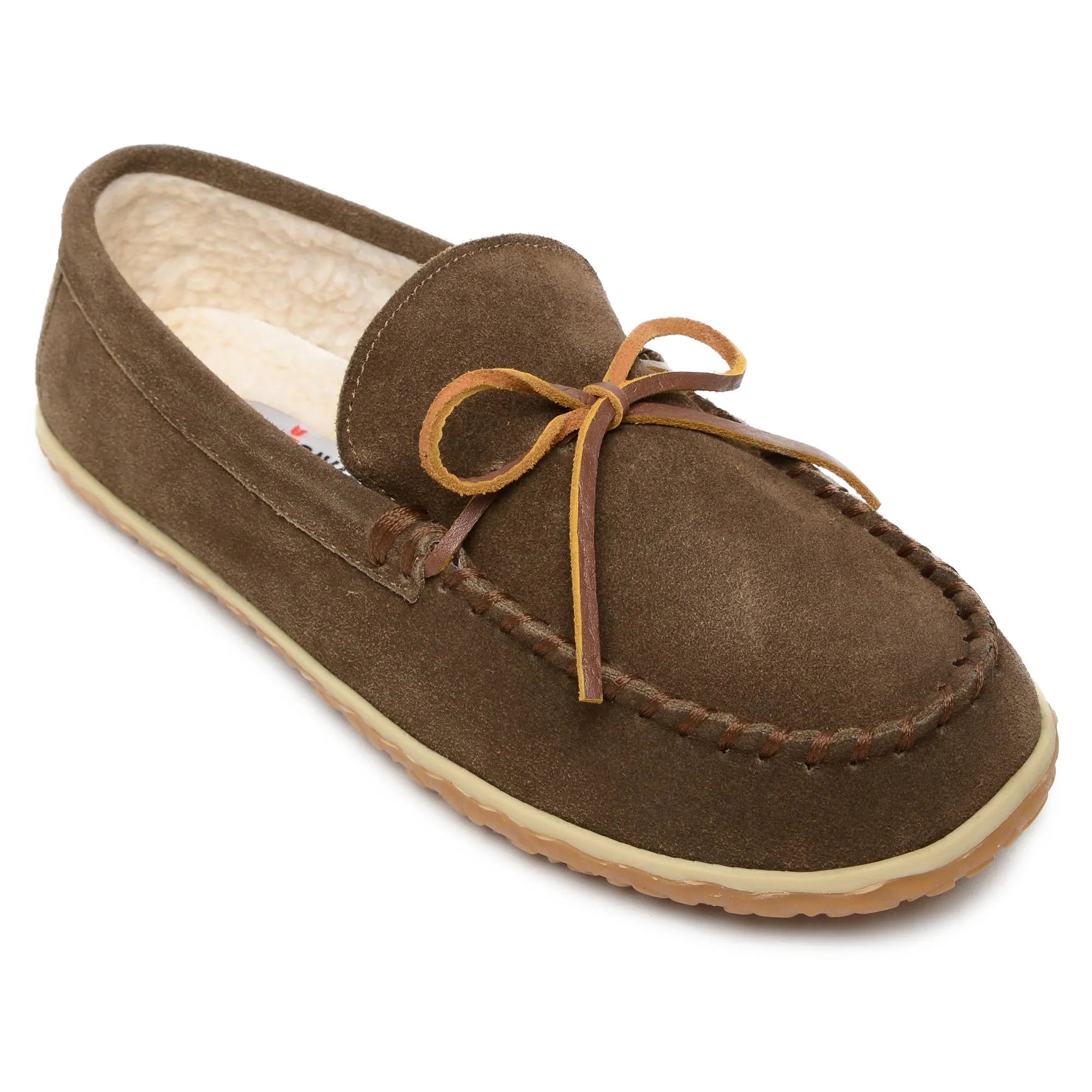 Minnetonka Tomm Suede - Pantoufles Homme