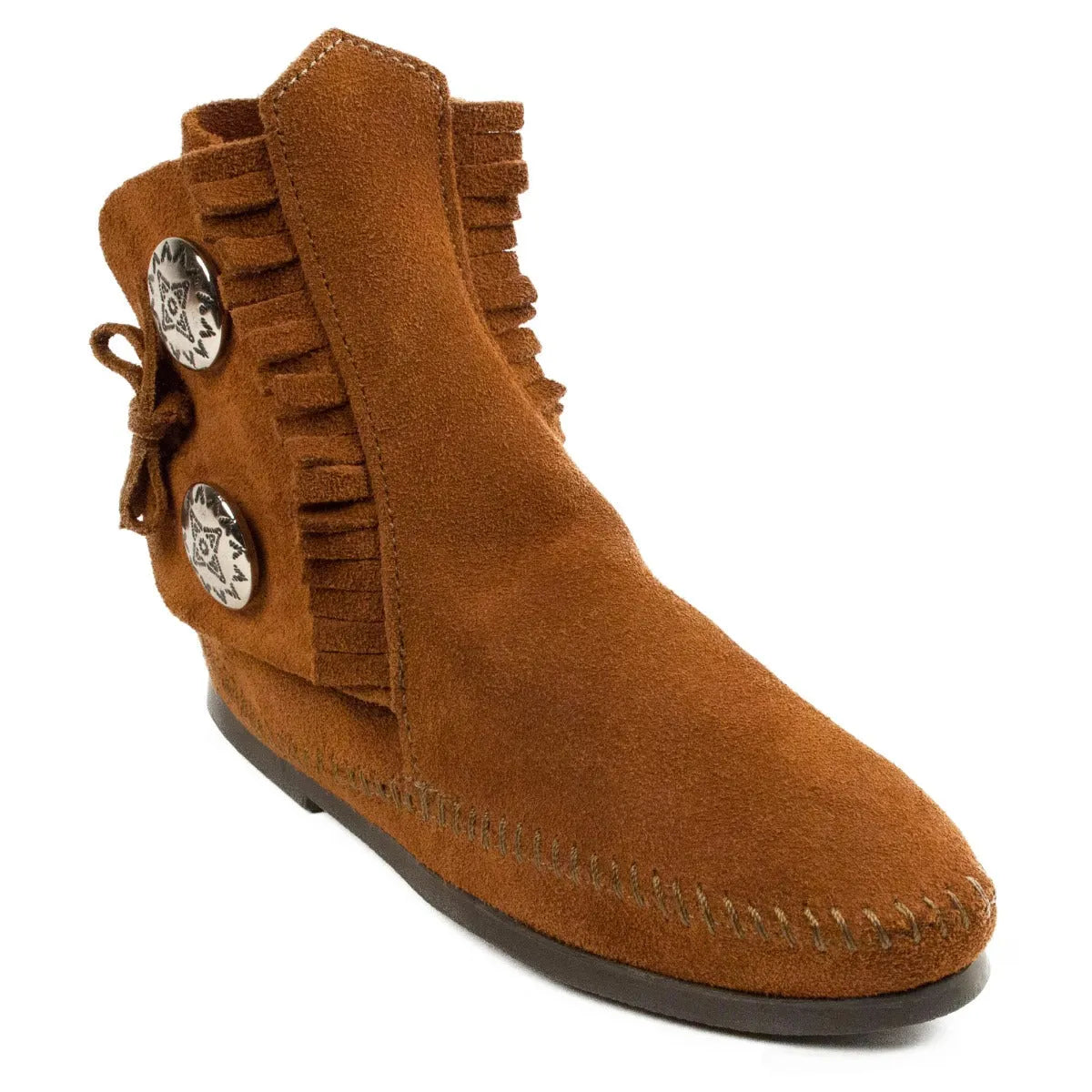 Bottes Minnetonka Two Button Hardsole - Femmes