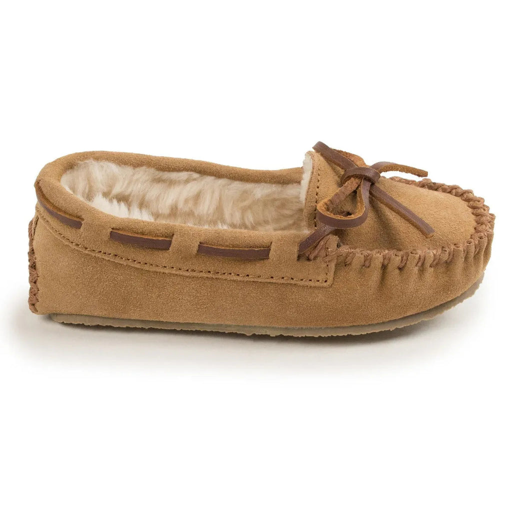 Minnetonka Cassie Daim - Chausson pour Enfant