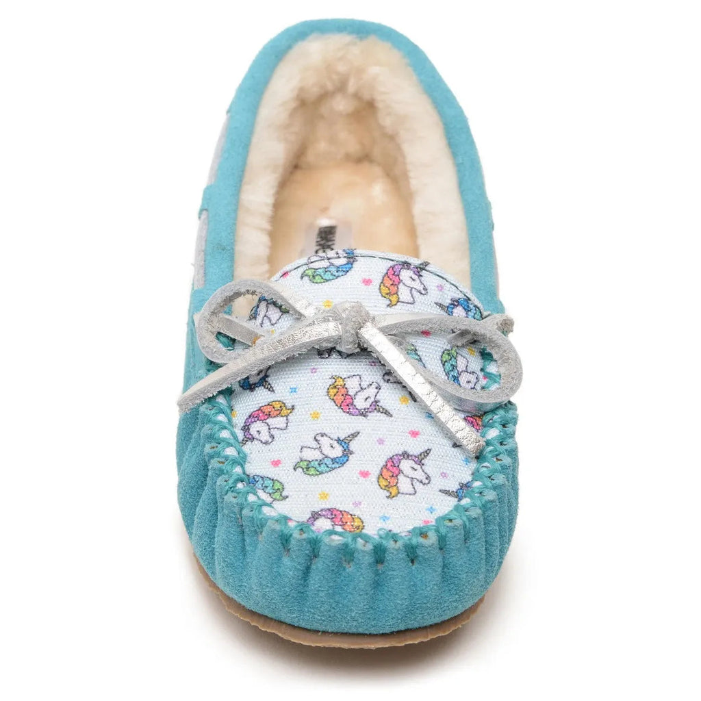 Minnetonka Cassie Daim - Chausson pour Enfant
