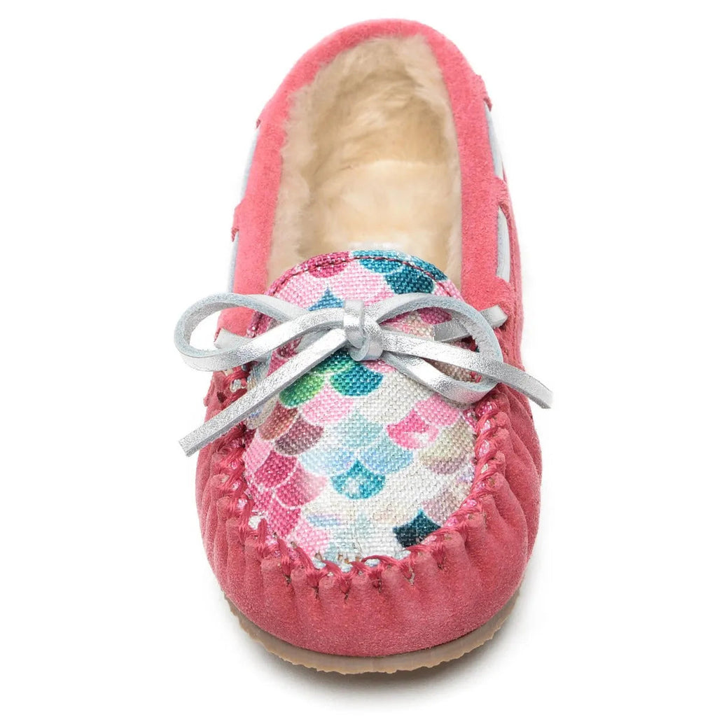 Minnetonka Cassie Daim - Chausson pour Enfant