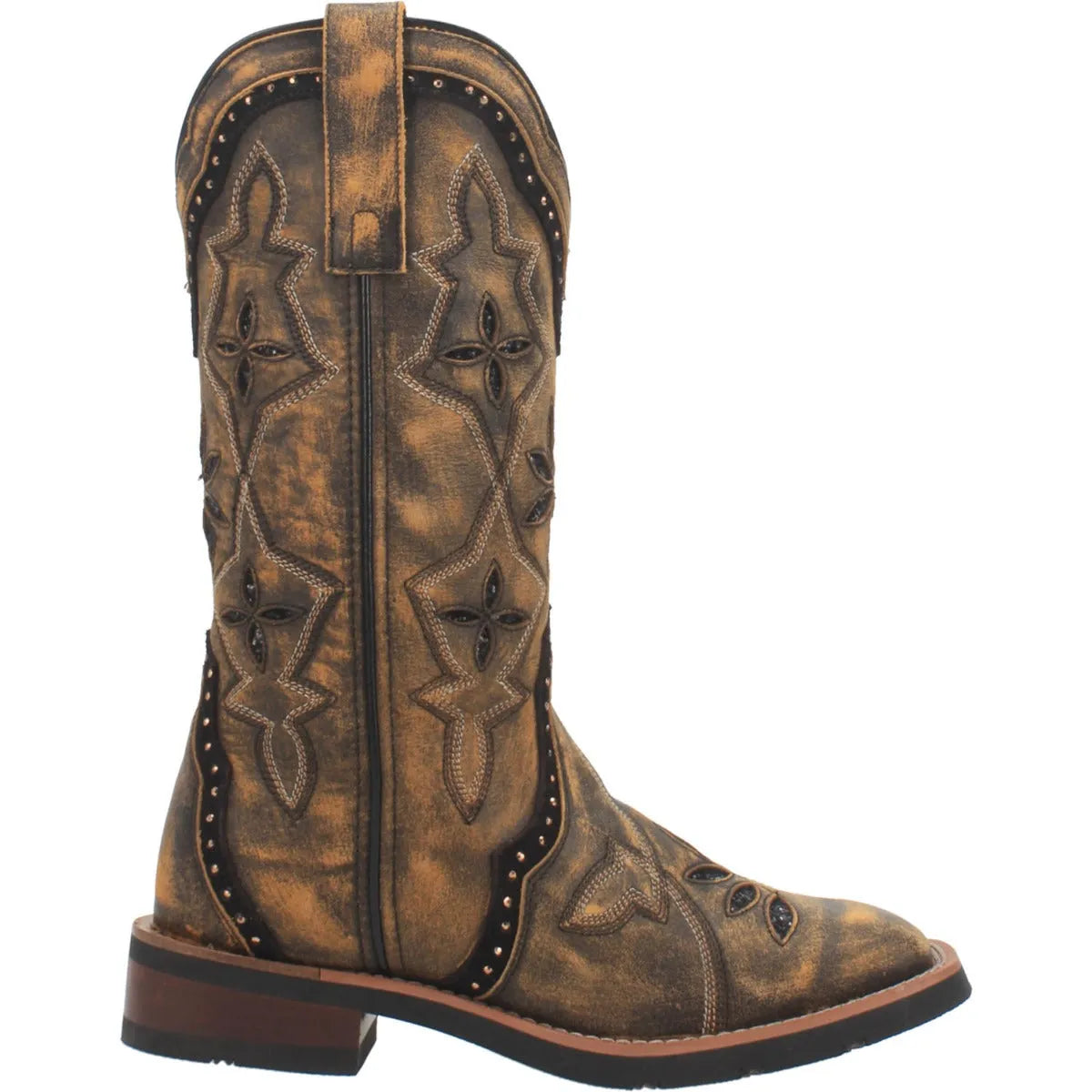 Laredo Bouquet - Bottes de cowgirl en cuir pour femmes