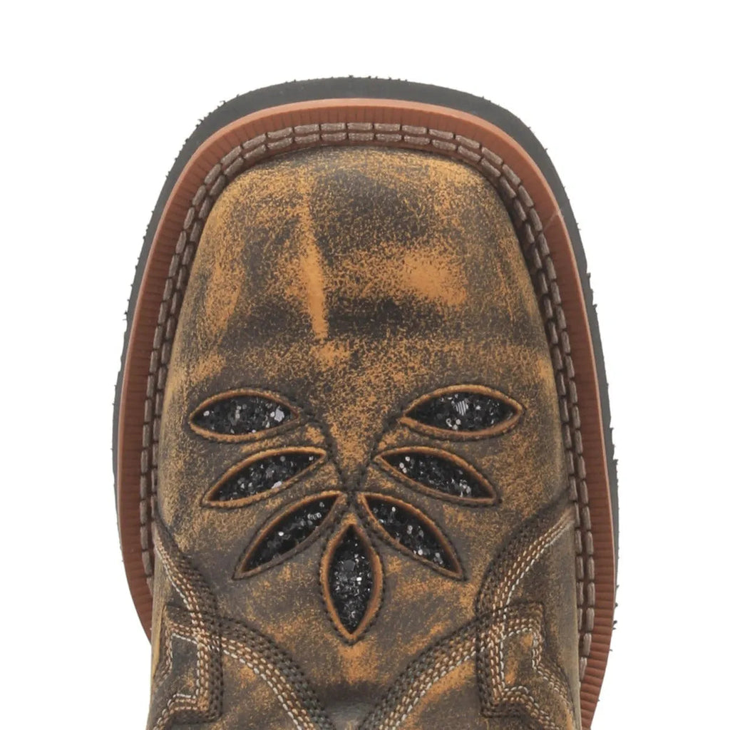 Laredo Bouquet - Bottes de cowgirl en cuir pour femmes