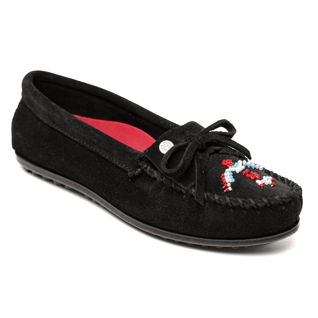 Minnetonka Thunderbird Animikii Hardsole Suede - Mocassin Femme