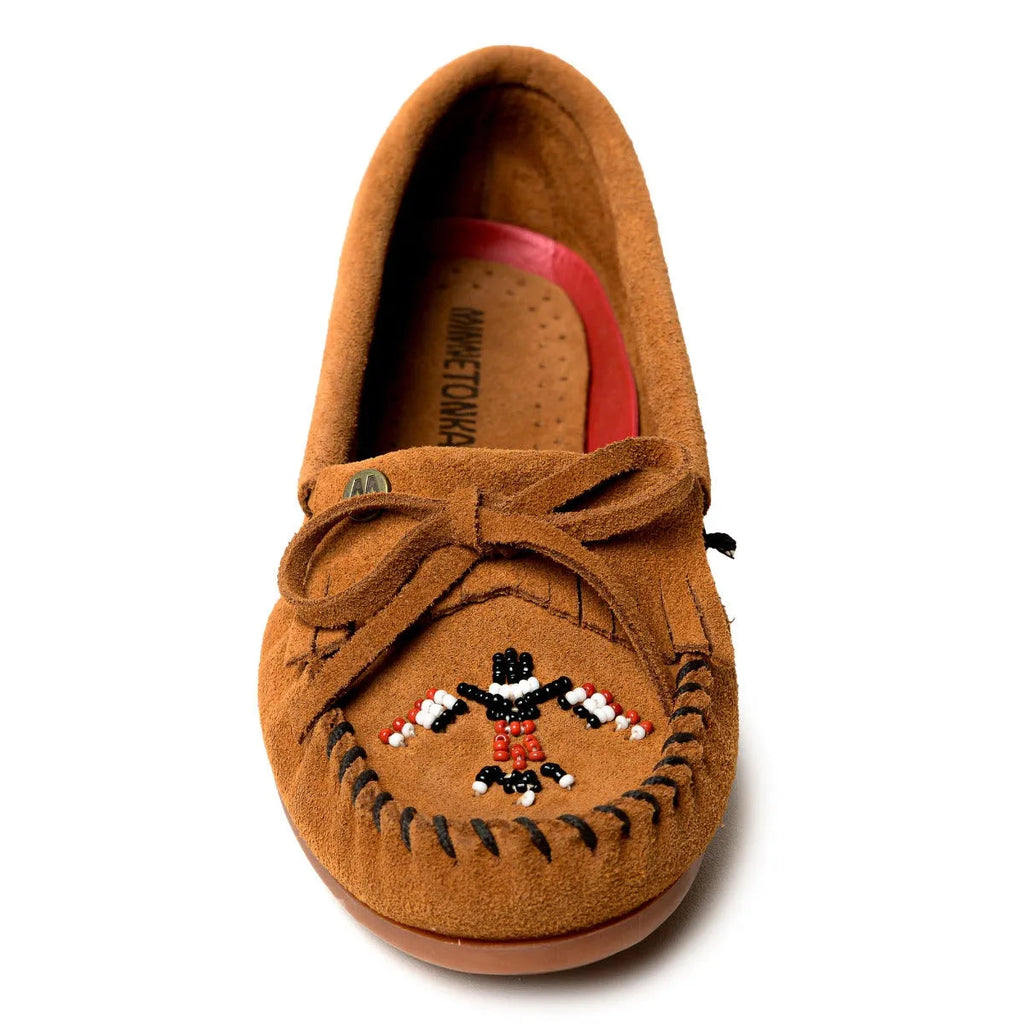 Minnetonka Thunderbird Animikii Hardsole Suede - Mocassin Femme