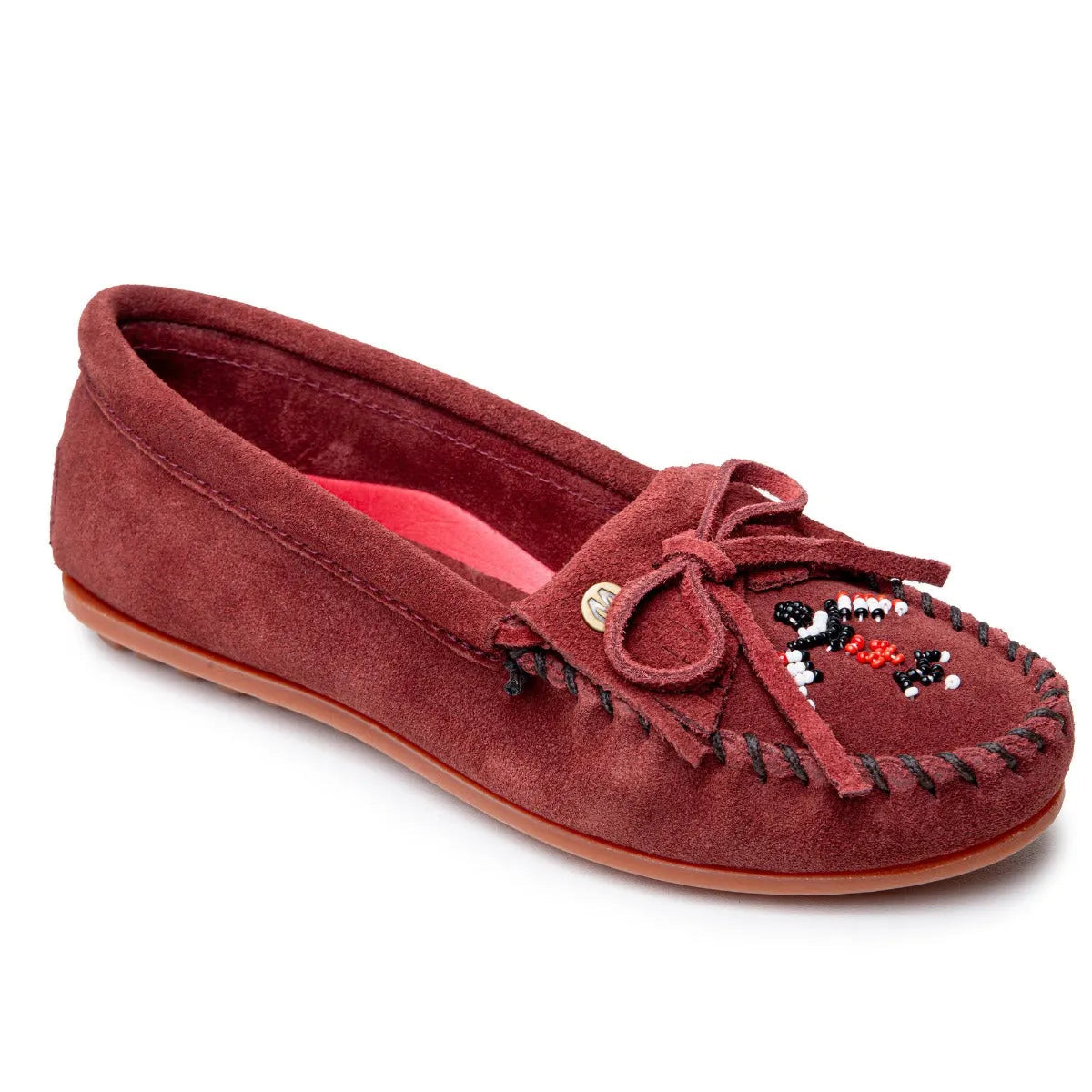 Minnetonka Thunderbird Animikii Hardsole Suede - Mocassin Femme