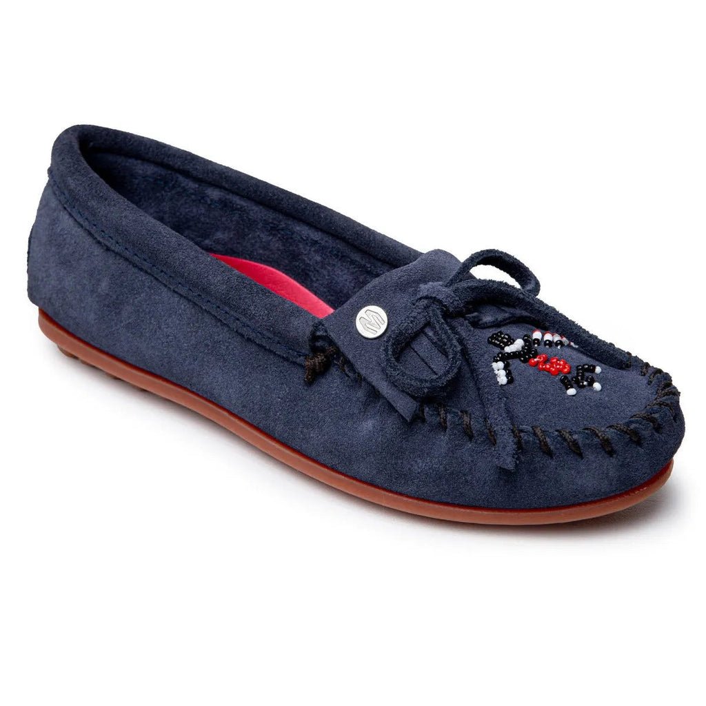 Minnetonka Thunderbird Animikii Hardsole Suede - Mocassin Femme