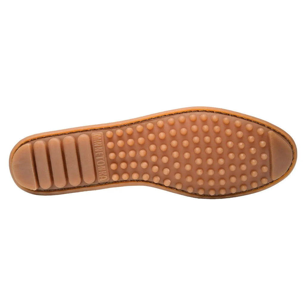 Minnetonka Deerskin Kilty Hardsole - Mocassin Femme