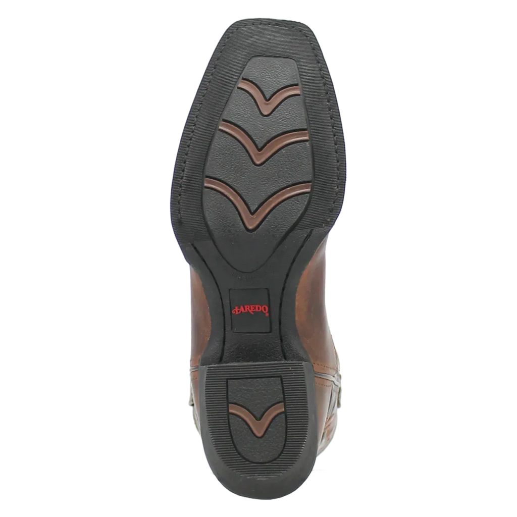 Laredo Kent - Bottes de cowboy en cuir pour homme