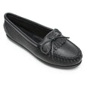 Minnetonka Deerskin Kilty Hardsole - Mocassin Femme