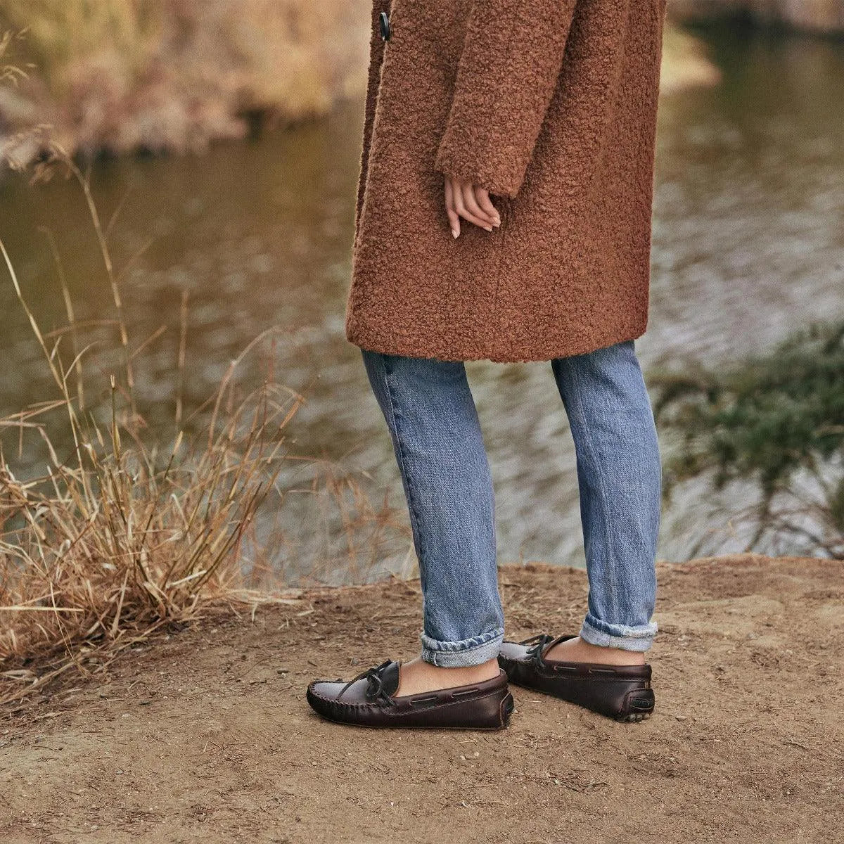 Minnetonka Classic Driver Moc – Mocassin Femme