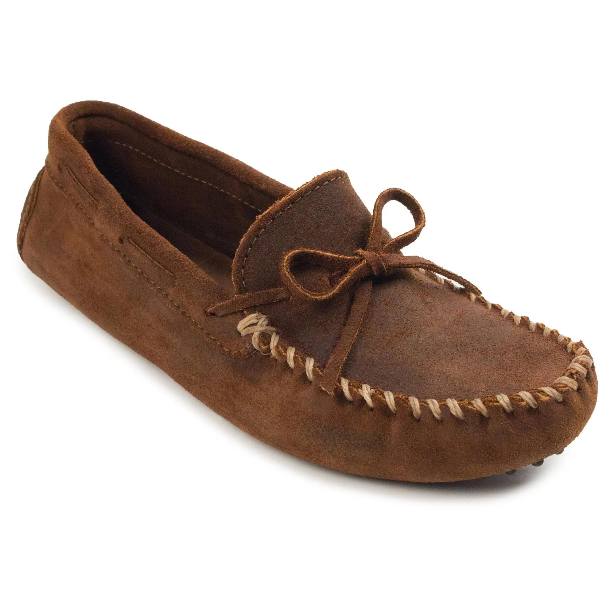 Minnetonka Classic Driver Daim - Mocassin Homme