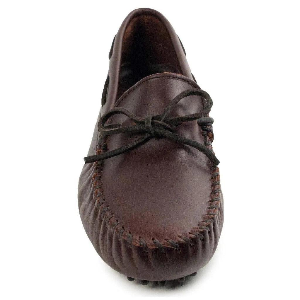 Minnetonka Classic Driver Cuir - Mocassin Homme
