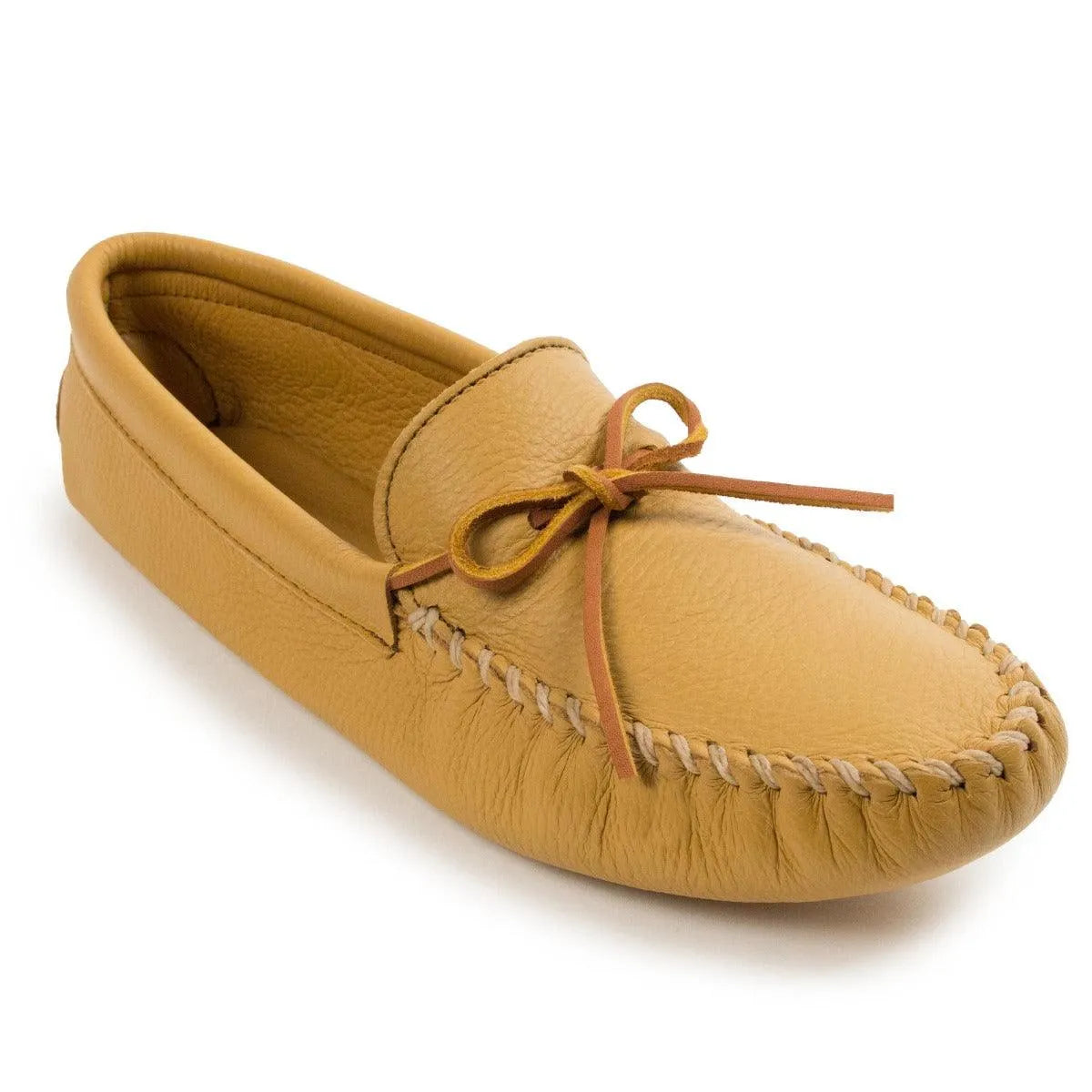 Minnetonka Double Peau de Chevreuil Softsole - Mocassin Homme