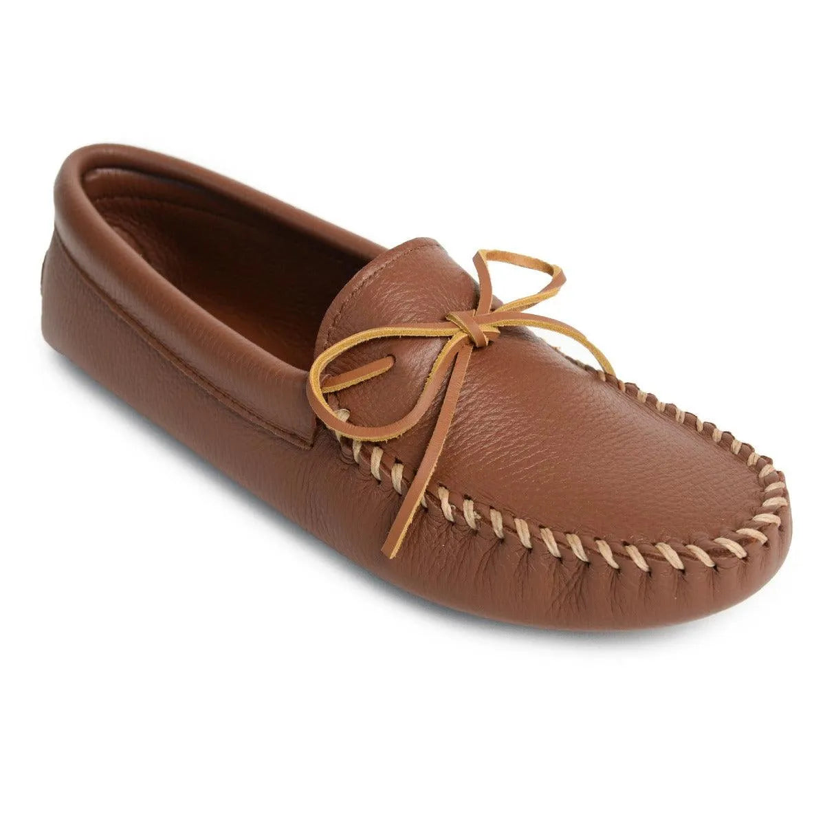 Minnetonka Double Peau de Chevreuil Softsole - Mocassin Homme