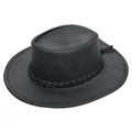 Chapeau Minnetonka "Fold Up" - Chapeau Australien en Cuir