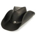 Minnetonka Silverton Dude - Chapeau de cowboy en cuir