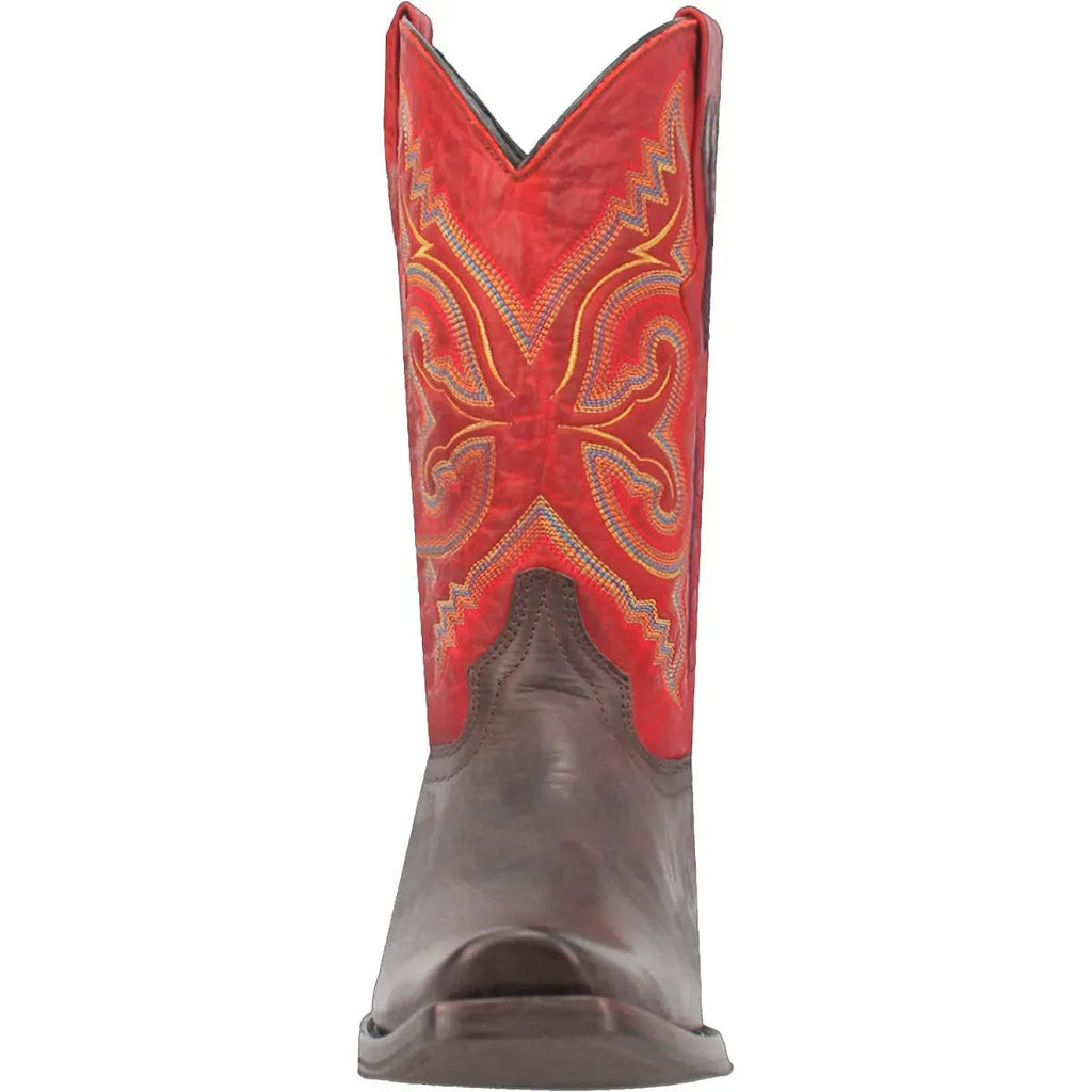 Dingo True Grit - Bottes de cowboy en cuir pour homme