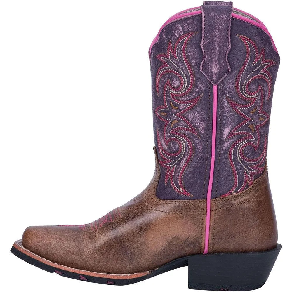 Dan Post Majesty - Bottes de cow-girl pour petits/grands enfants