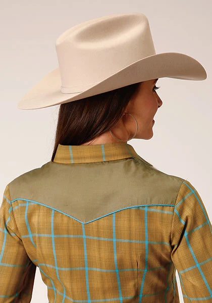 Chemise Western pour femme - Roper 1714 Fancy Applique (Butterscotch)