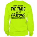 Crayons - Chemise de sécurité jaune haute visibilité à manches longues