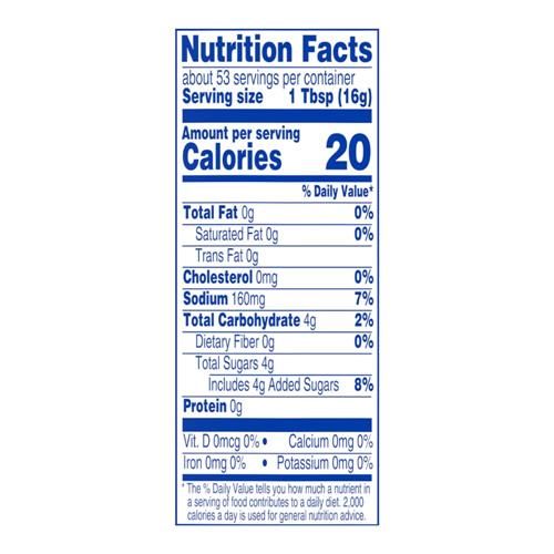 Ketchup aux tomates Kroger 32 oz